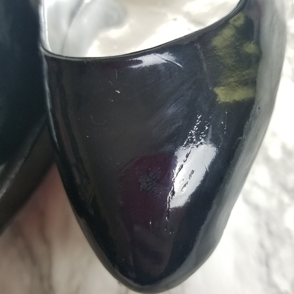 Guess Platform Heels 8 1/2  5" Heel Stunning Black - Picture 7 of 7